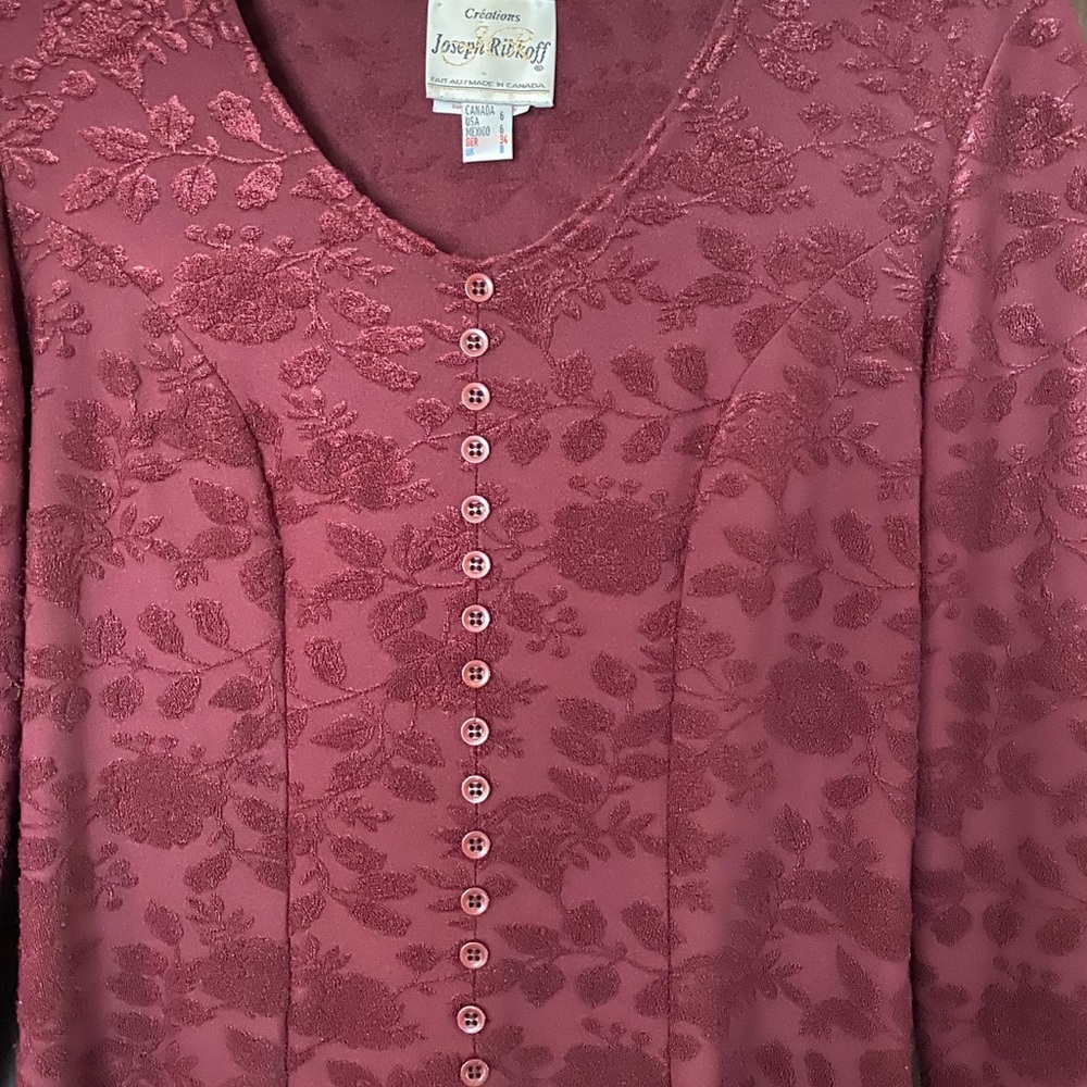 Burgundy Maxi Dress